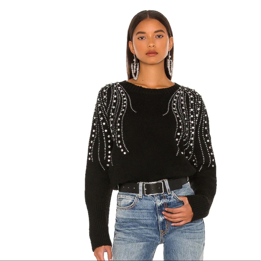 BB Dakota by Steve Madden embellished women’s sweater  new with tags